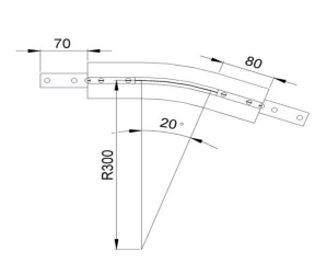 63-20度垂直彎頭